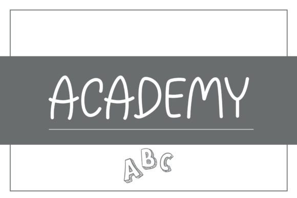 Academy: A Friendly Display Font for Editorial Joy