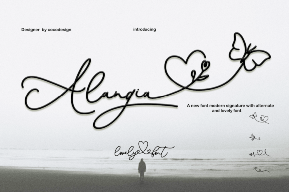 Alangia: A Handmade Seller’s Favorite Script Font