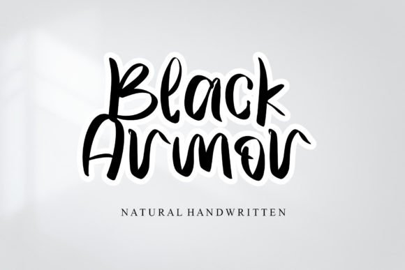 Black Armor Font: The Graffiti Style for Your Crafted Creations