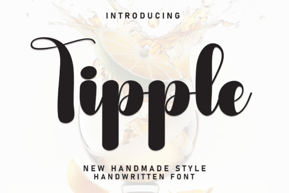 Crafting with Tipple: Your Favorite Handwritten Font
