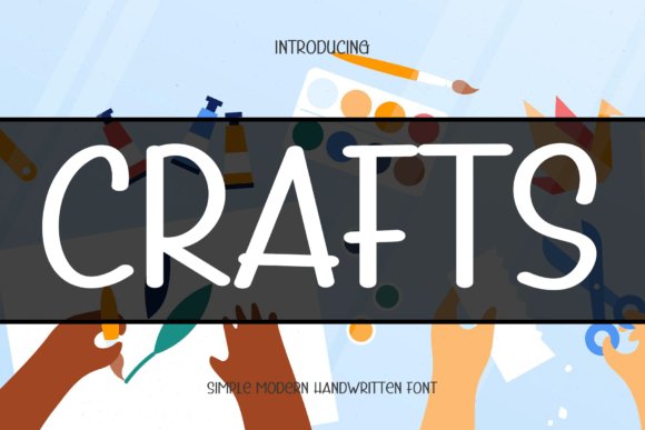 Crafts: A Modern Display Font for Marketing Campaigns
