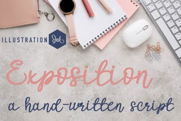 Exposition: The Elegant Script Your Brand Might Need