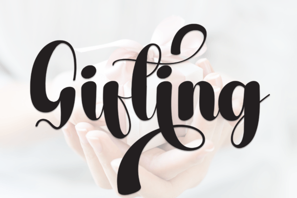 Gifting Font: Using a Friendly Script in Real Brand Design