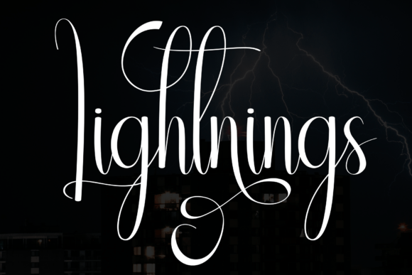 Lightnings: A Font That Elevates Your Everyday Brand Story