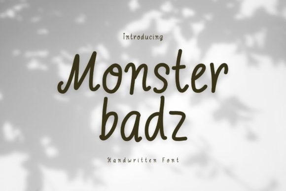 Monster Badz Font: A Playful Typographic Tool for Editorial Design