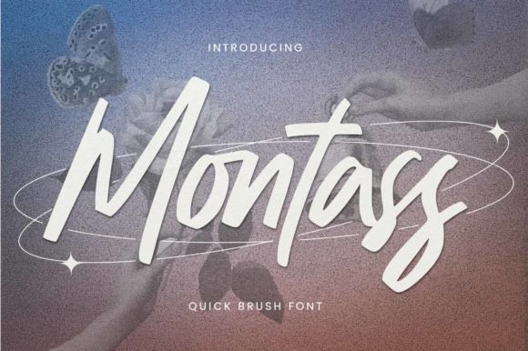 Montass: The Marker-Inspired Script Font for Crafters and Creators