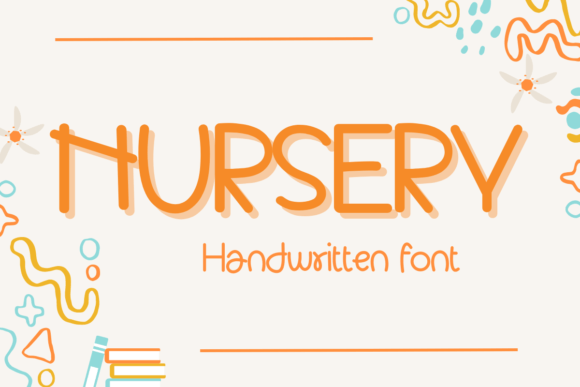 Nursery Font: A Handwritten Touch for Warm Digital Design