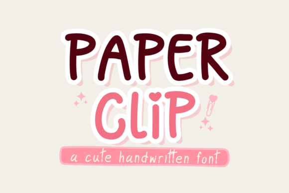 Paper Clip: A Versatile Handwritten Font for Your Marketing Visuals