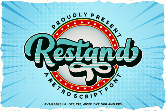 Restand: A Bold Retro Font for Editorial Impact