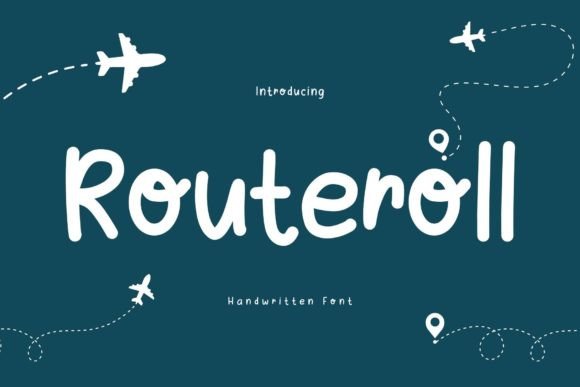 Routeroll: A Handwritten Font for Authentic Web Design