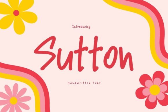 Sutton: A Handwritten Font Built for Editorial Personality