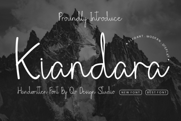 The Kiandranaka Font: Your Brand's Handwritten Signature